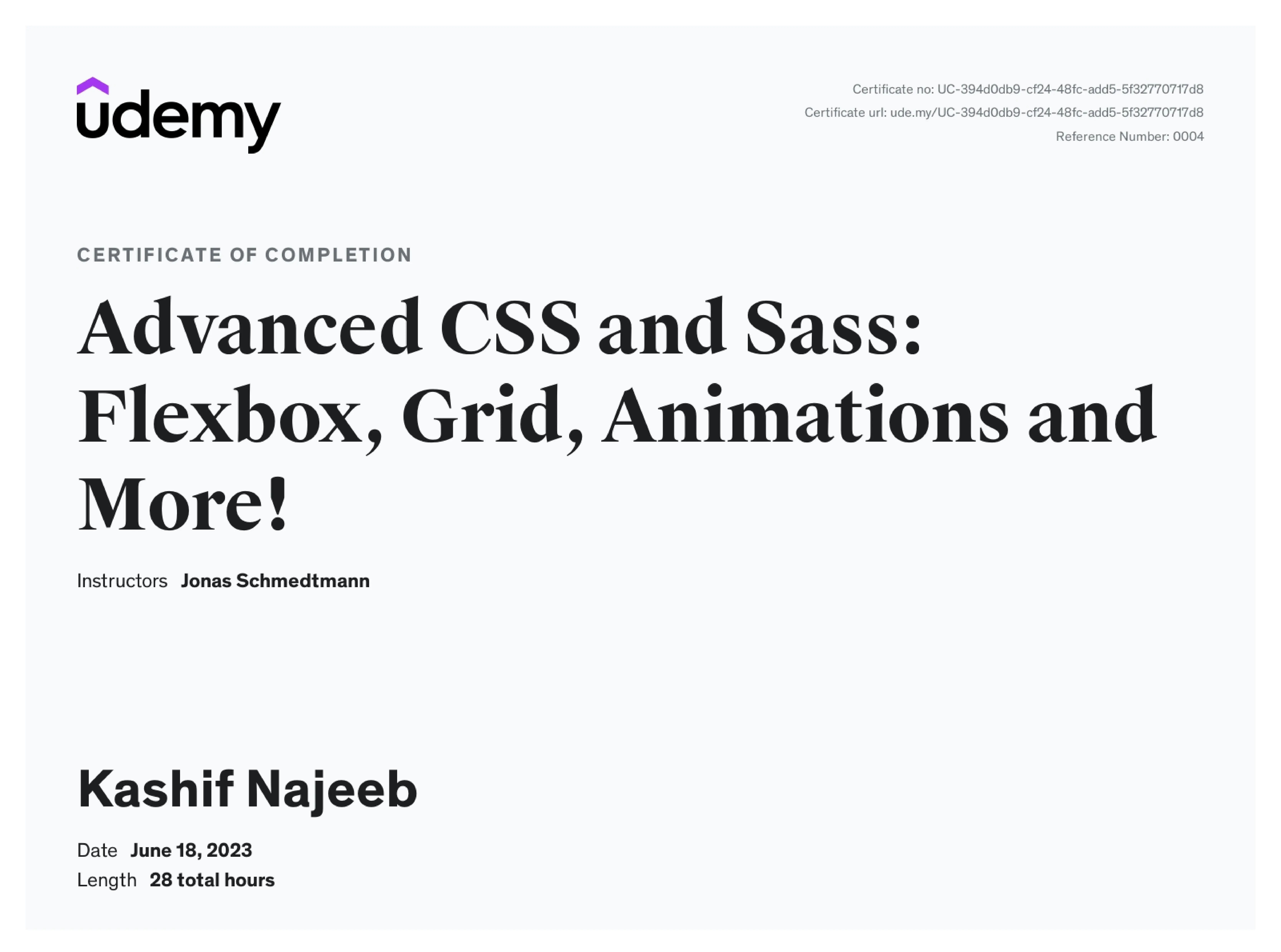 Advanced CSS and Sass